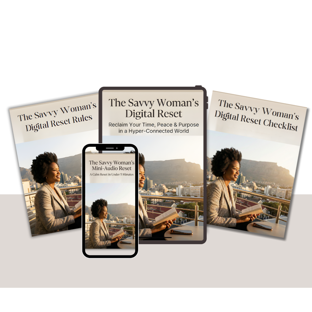 The Savvy Woman’s Digital Reset